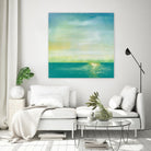 Tranquil 1 by Horton, Adam Horton on GIANT ART - blue landscapes transitional