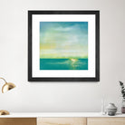 Tranquil 1 by Horton, Adam Horton on GIANT ART - blue landscapes transitional