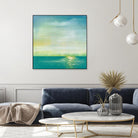 Tranquil 1 by Horton, Adam Horton on GIANT ART - blue landscapes transitional