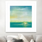 Tranquil 1 by Horton, Adam Horton on GIANT ART - blue landscapes transitional