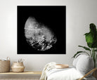 Abstract Moon Phase 2 by THE Studio on GIANT ART - white maps