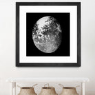 Abstract Moon Phase 7 by THE Studio on GIANT ART - white maps