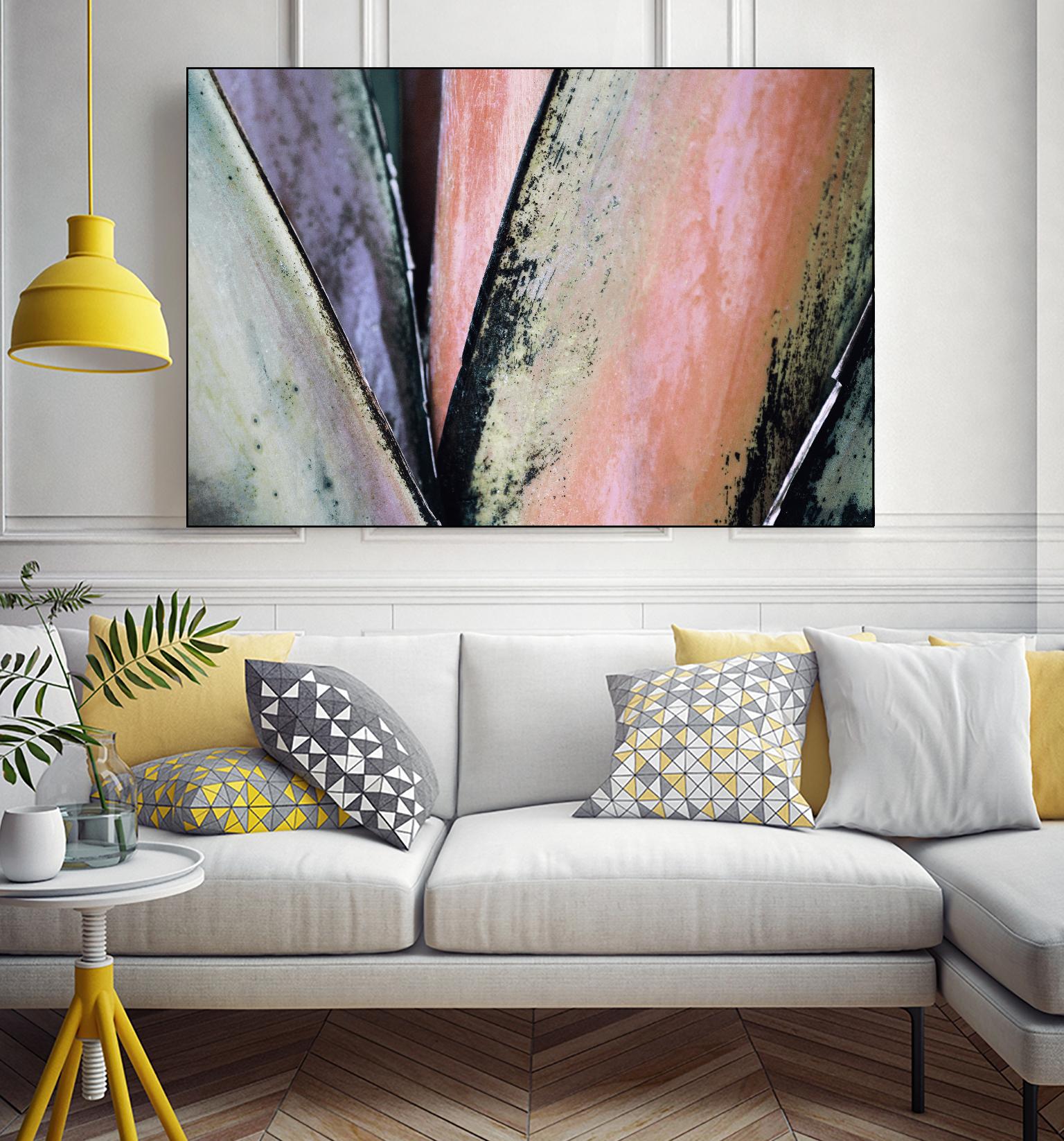 Contemporary Palm Leaves 1 by THE Studio on GIANT ART - brown contemporary