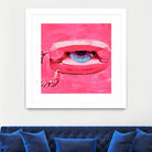 Hello 1 by PC Ngo on GIANT ART - blue contemporary