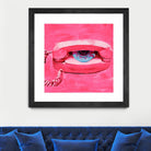 Hello 1 by PC Ngo on GIANT ART - blue contemporary