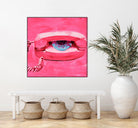 Hello 1 by PC Ngo on GIANT ART - blue contemporary