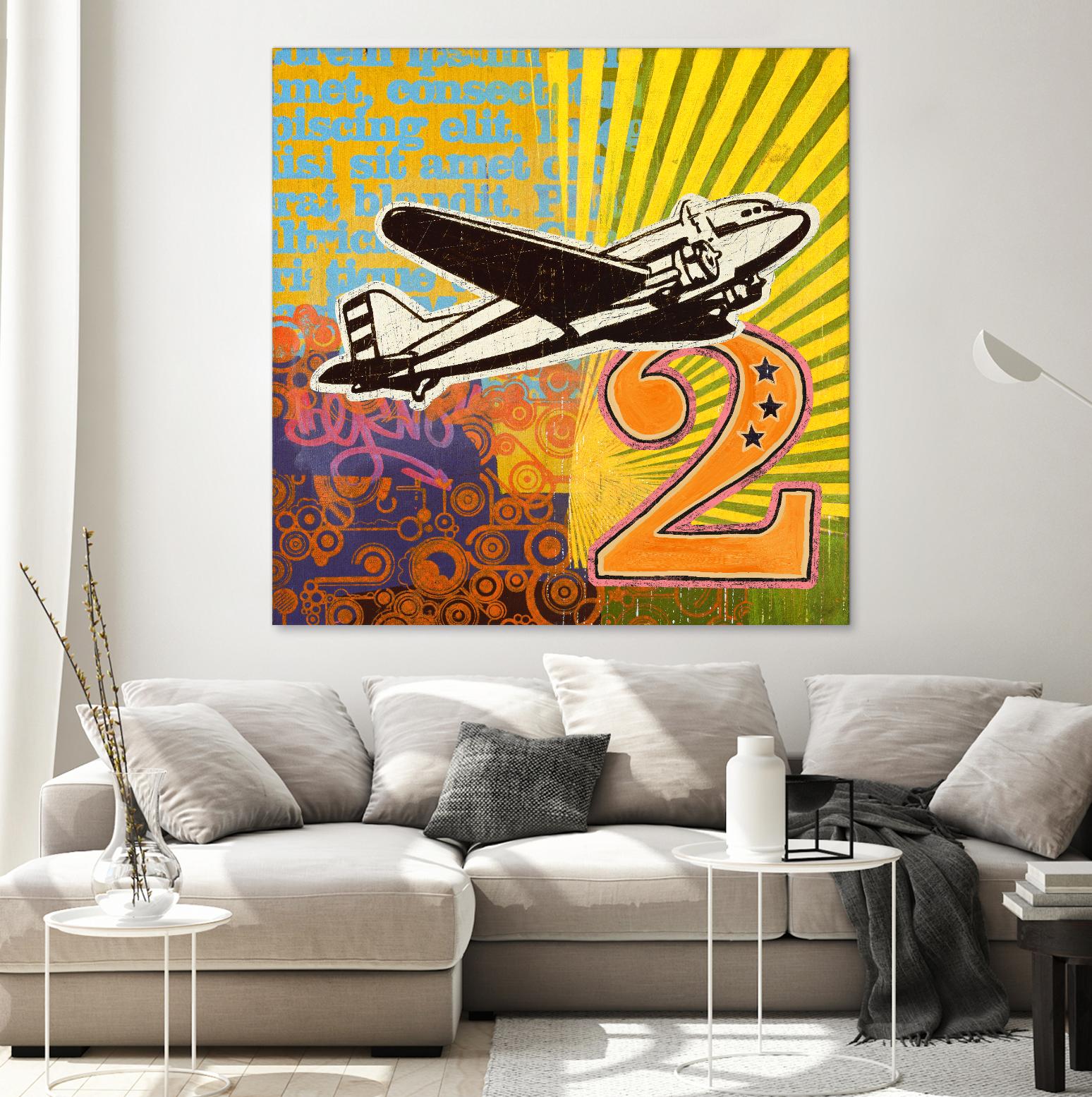 Plane 2 by Johnny Taylor on GIANT ART - black contemporary
