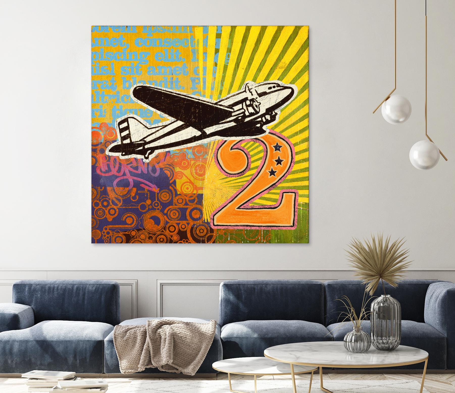 Plane 2 by Johnny Taylor on GIANT ART - black contemporary