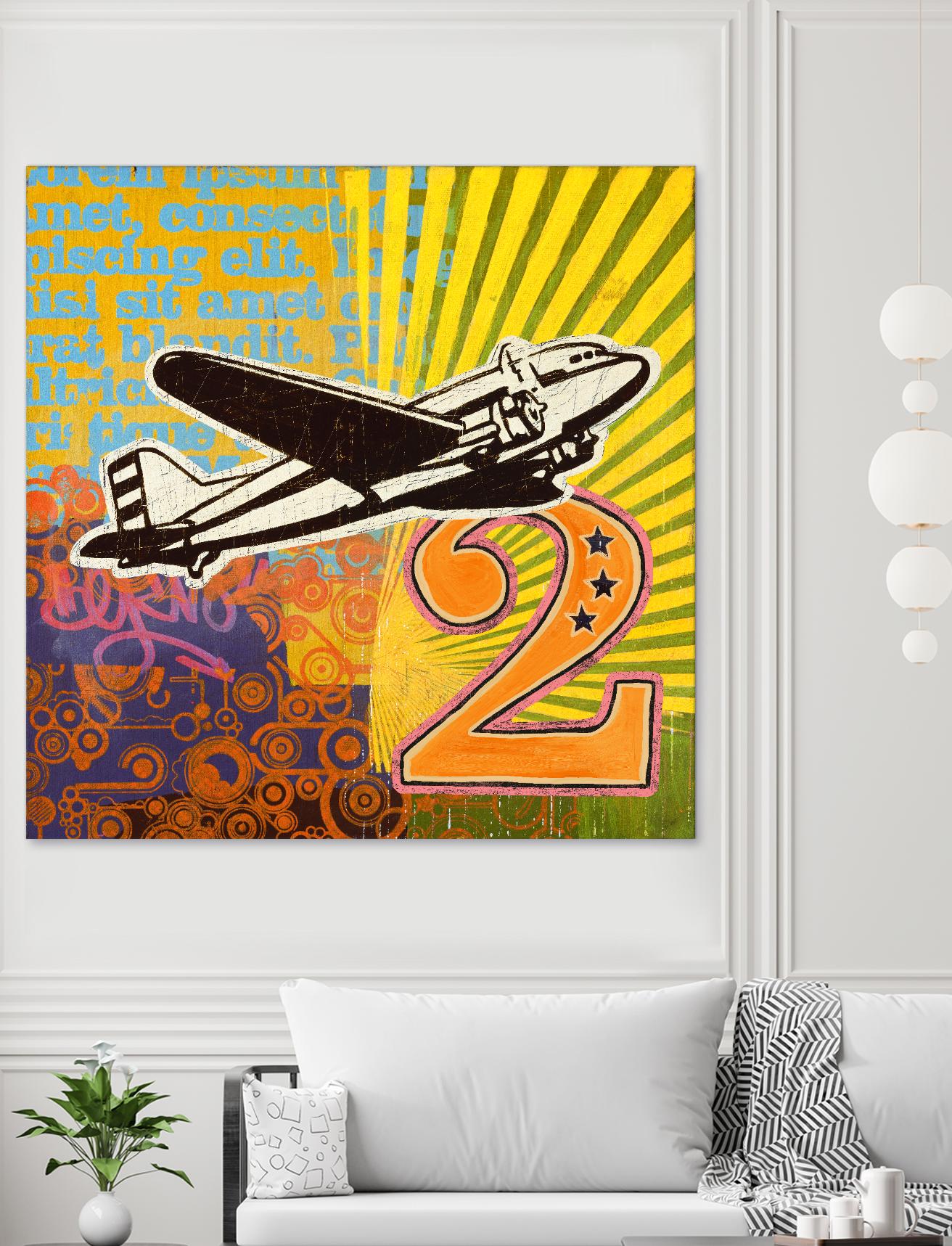 Plane 2 by Johnny Taylor on GIANT ART - black contemporary
