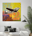 Plane 2 by Johnny Taylor on GIANT ART - black contemporary