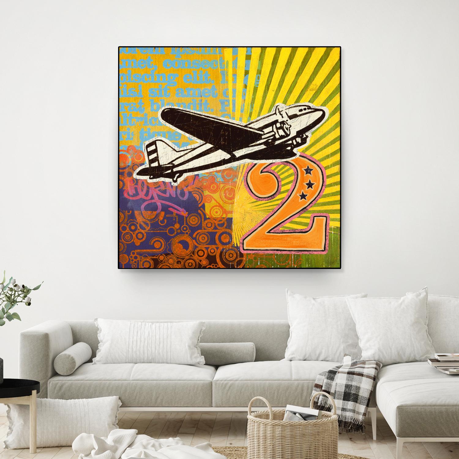 Plane 2 by Johnny Taylor on GIANT ART - black contemporary