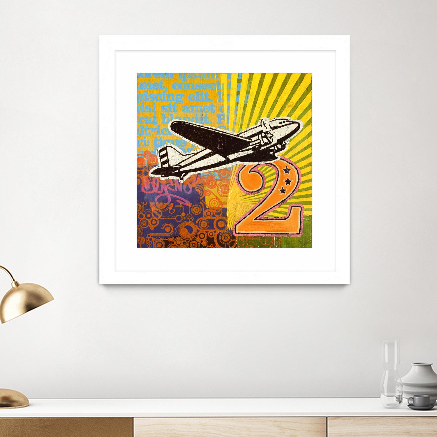 Plane 2 by Johnny Taylor on GIANT ART - black contemporary