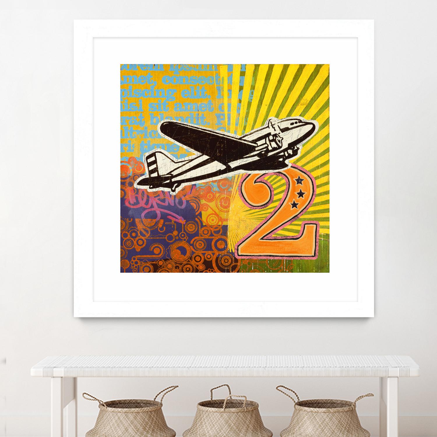 Plane 2 by Johnny Taylor on GIANT ART - black contemporary