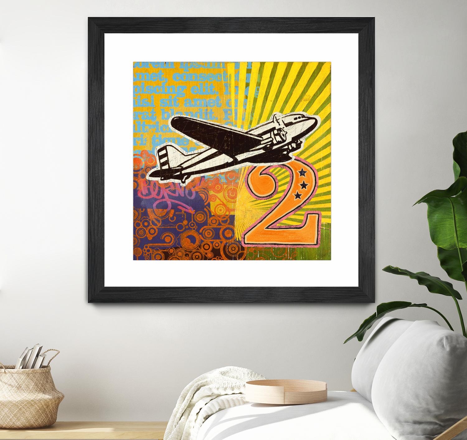 Plane 2 by Johnny Taylor on GIANT ART - black contemporary