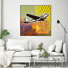 Plane 2 by Johnny Taylor on GIANT ART - black contemporary