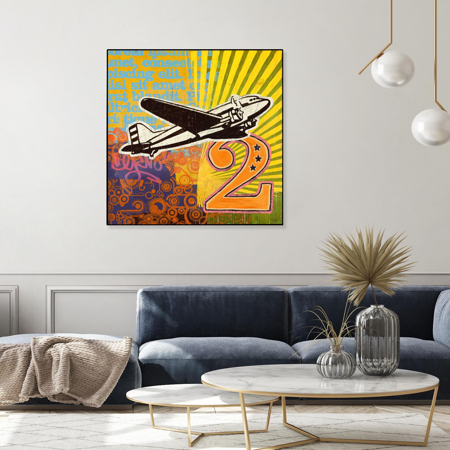 Plane 2 by Johnny Taylor on GIANT ART - black contemporary