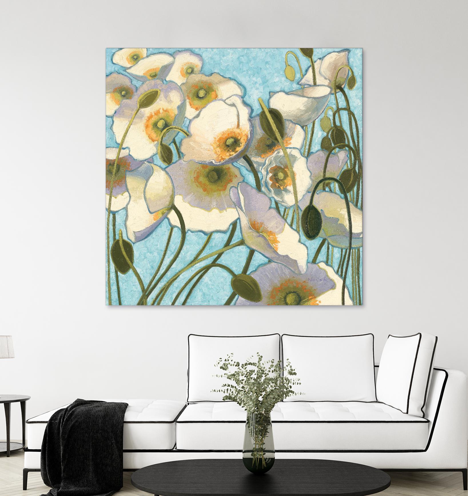 Chantilly by Shirley Novak on GIANT ART - yellow floral