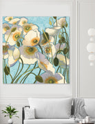Chantilly by Shirley Novak on GIANT ART - yellow floral