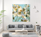 Chantilly by Shirley Novak on GIANT ART - yellow floral