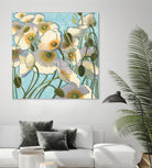 Chantilly by Shirley Novak on GIANT ART - yellow floral