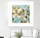 Chantilly by Shirley Novak on GIANT ART - yellow floral