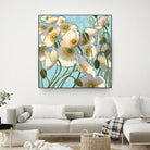 Chantilly by Shirley Novak on GIANT ART - yellow floral