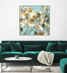 Chantilly by Shirley Novak on GIANT ART - yellow floral