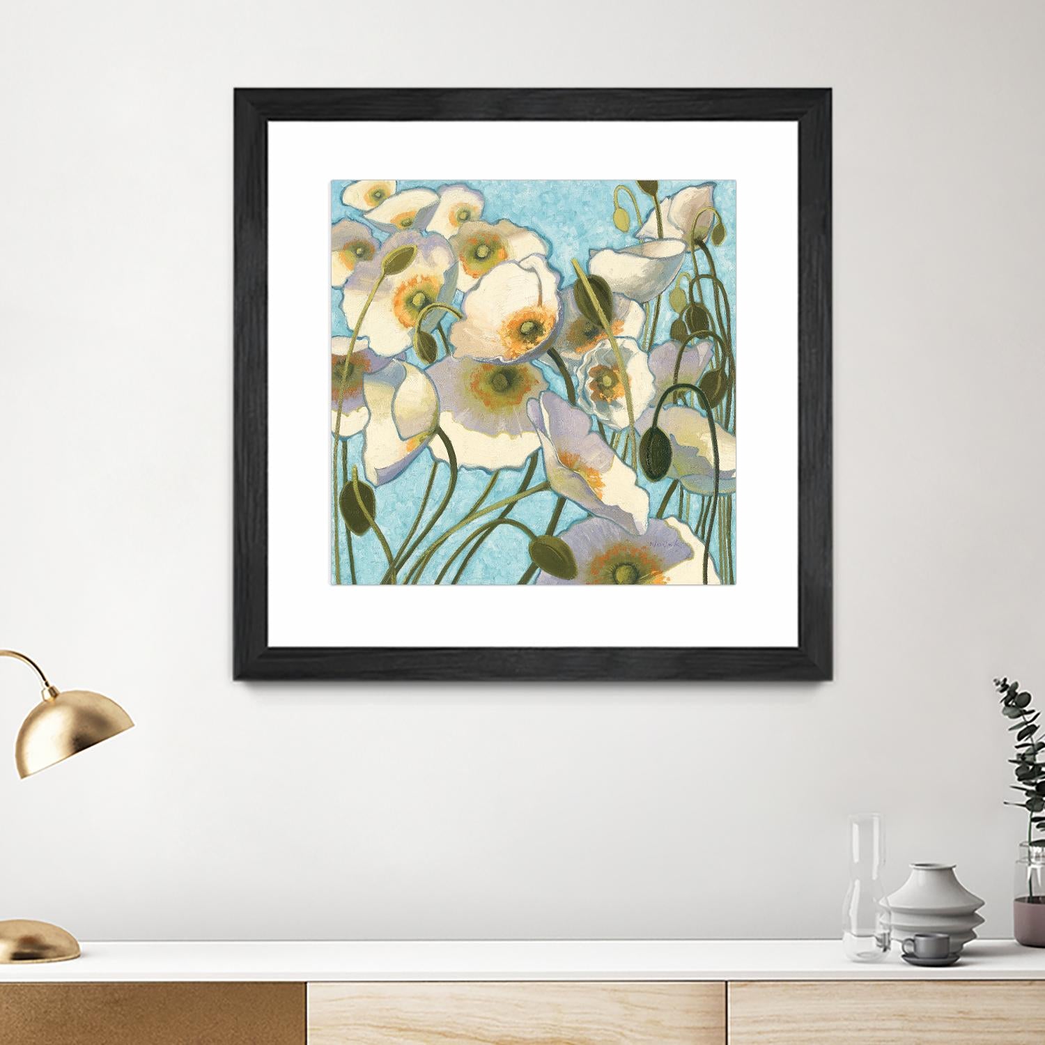 Chantilly by Shirley Novak on GIANT ART - yellow floral