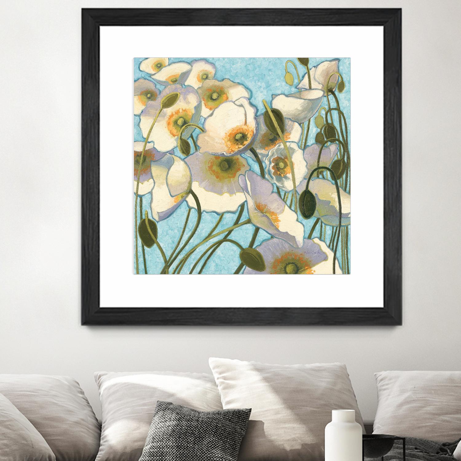Chantilly by Shirley Novak on GIANT ART - yellow floral