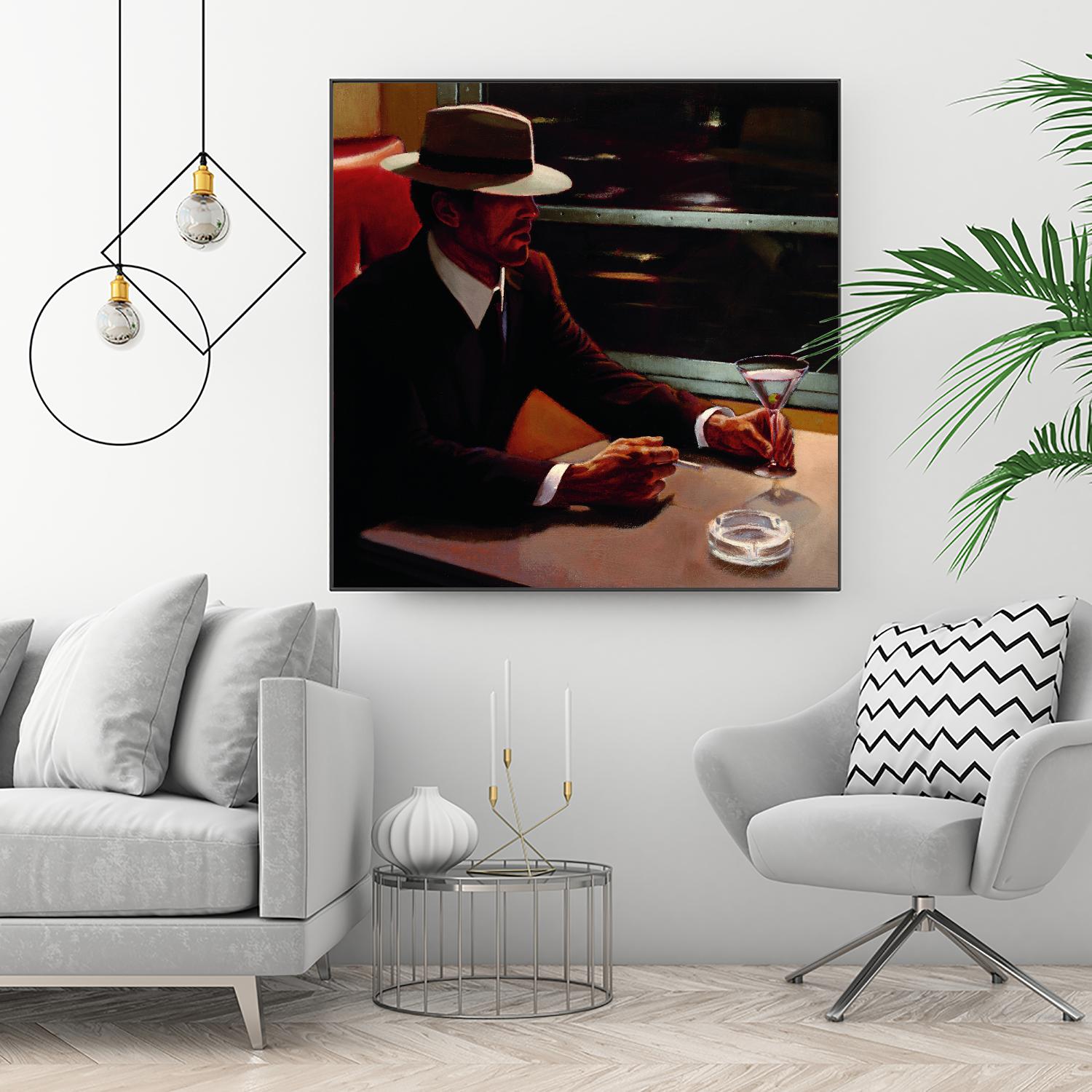 Dry Martini Crop I by Myles Sullivan on GIANT ART - beige men and women