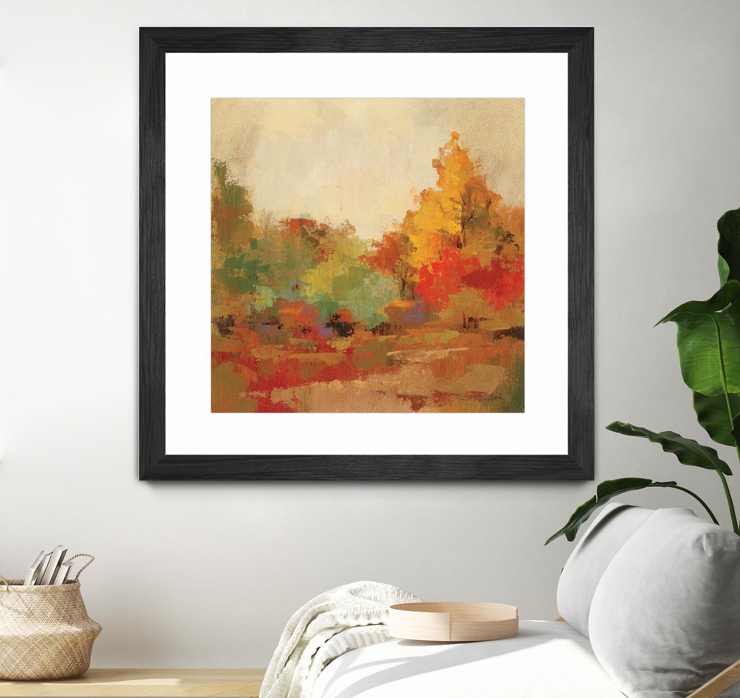 Fall Forest II by Silvia Vassileva on GIANT ART - yellow landscape