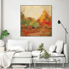 Fall Forest II by Silvia Vassileva on GIANT ART - yellow landscape