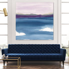 Plum Glow II by Chris Paschke on GIANT ART - blue abstract