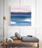 Plum Glow II by Chris Paschke on GIANT ART - blue abstract
