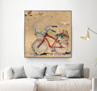 Pizza and Beer by Kellie Day on GIANT ART - beige leisure