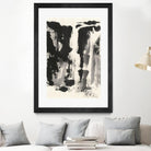 Sumi Waterfall View IV by Chris Paschke on GIANT ART - grey landscape