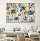 Flowers and Fragments by Silvia Vassileva on GIANT ART - orange floral