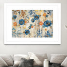 Flowers and Fragments by Silvia Vassileva on GIANT ART - orange floral