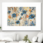 Flowers and Fragments by Silvia Vassileva on GIANT ART - orange floral