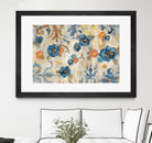 Flowers and Fragments by Silvia Vassileva on GIANT ART - orange floral