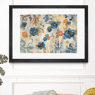 Flowers and Fragments by Silvia Vassileva on GIANT ART - orange floral