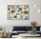 Flowers and Fragments by Silvia Vassileva on GIANT ART - orange floral