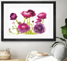 Spring Ranunculus III by Laura Marshall on GIANT ART - green floral