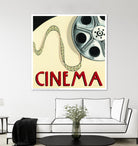 Cinema by Marco Fabiano on GIANT ART - white leisure