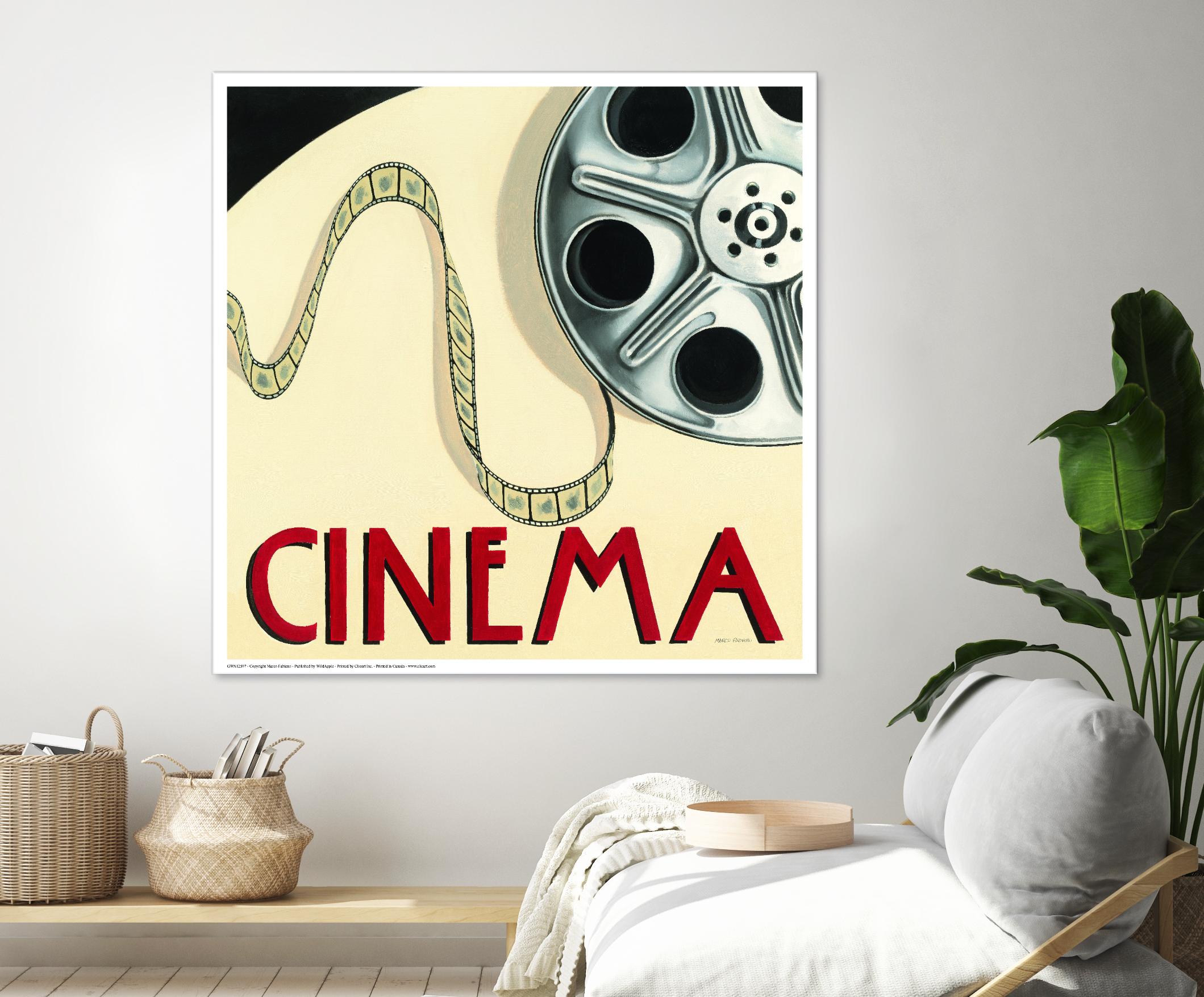 Cinema by Marco Fabiano on GIANT ART - white leisure