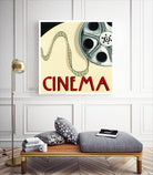 Cinema by Marco Fabiano on GIANT ART - white leisure