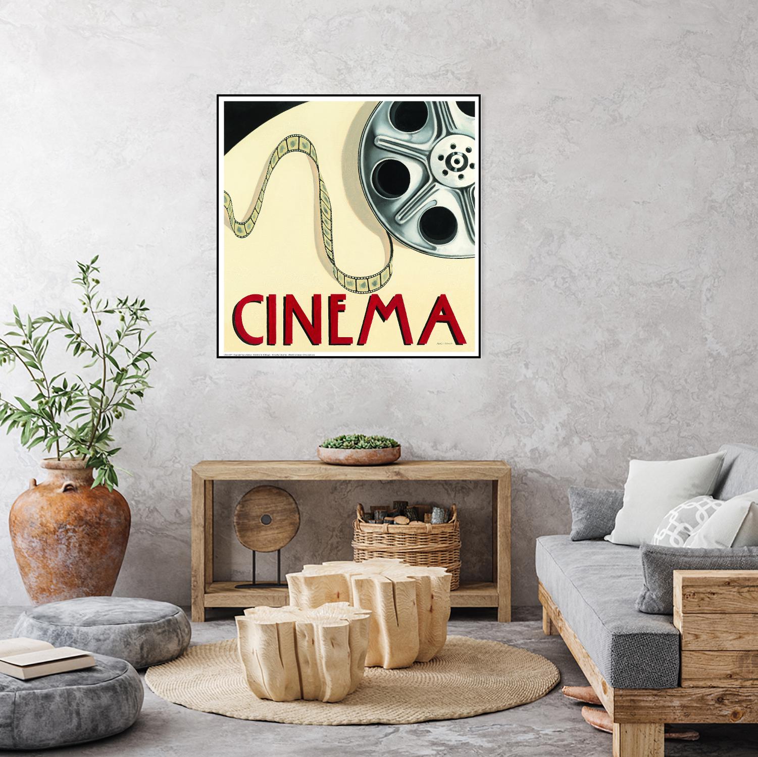 Cinema by Marco Fabiano on GIANT ART - white leisure