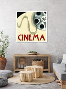 Cinema by Marco Fabiano on GIANT ART - white leisure