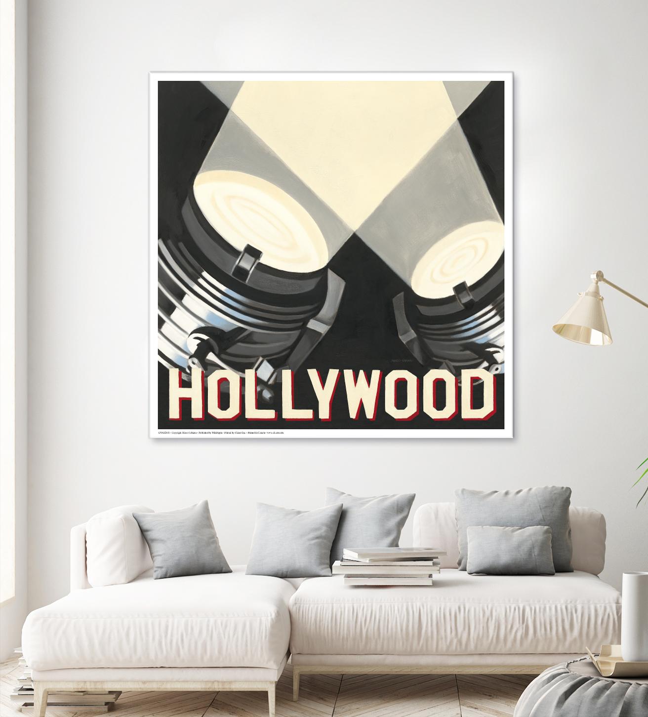 Hollywood by Marco Fabiano on GIANT ART - beige leisure