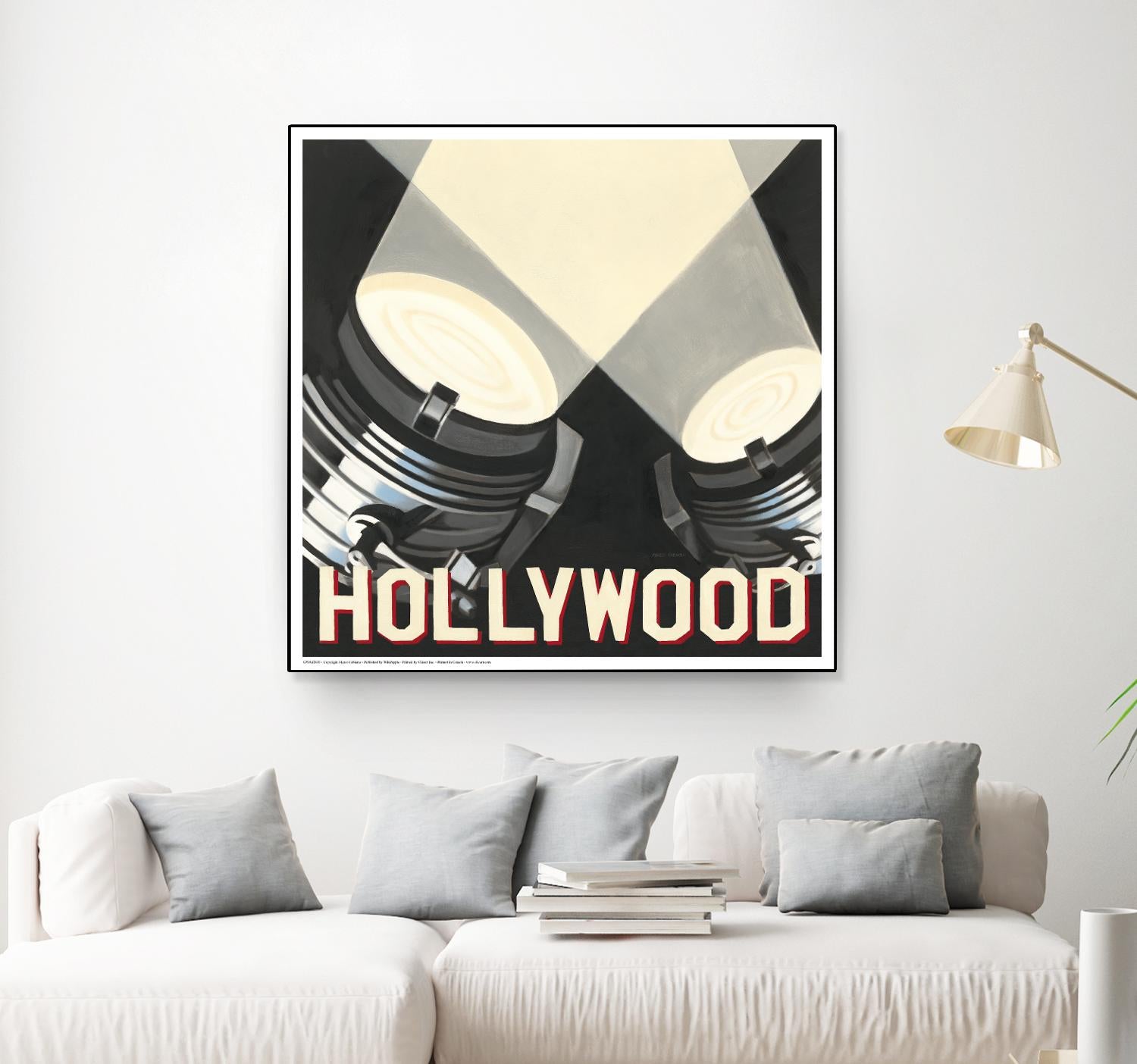 Hollywood by Marco Fabiano on GIANT ART - beige leisure